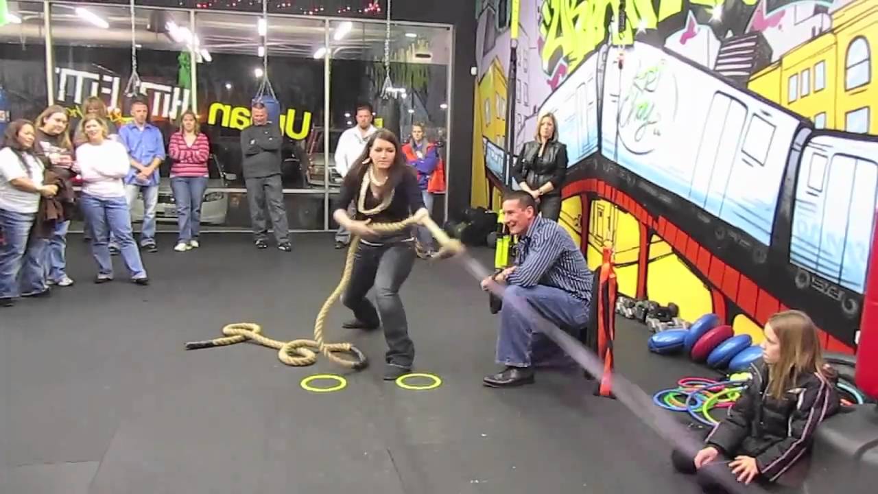 Heavy Super Band Rope Pulls - Fitness Challenge Kansas City