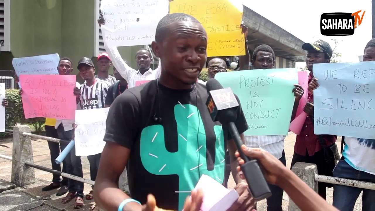 UNILAG Rusticated Students Expose Management's Dubious Practice Against Students' Welfare Interest