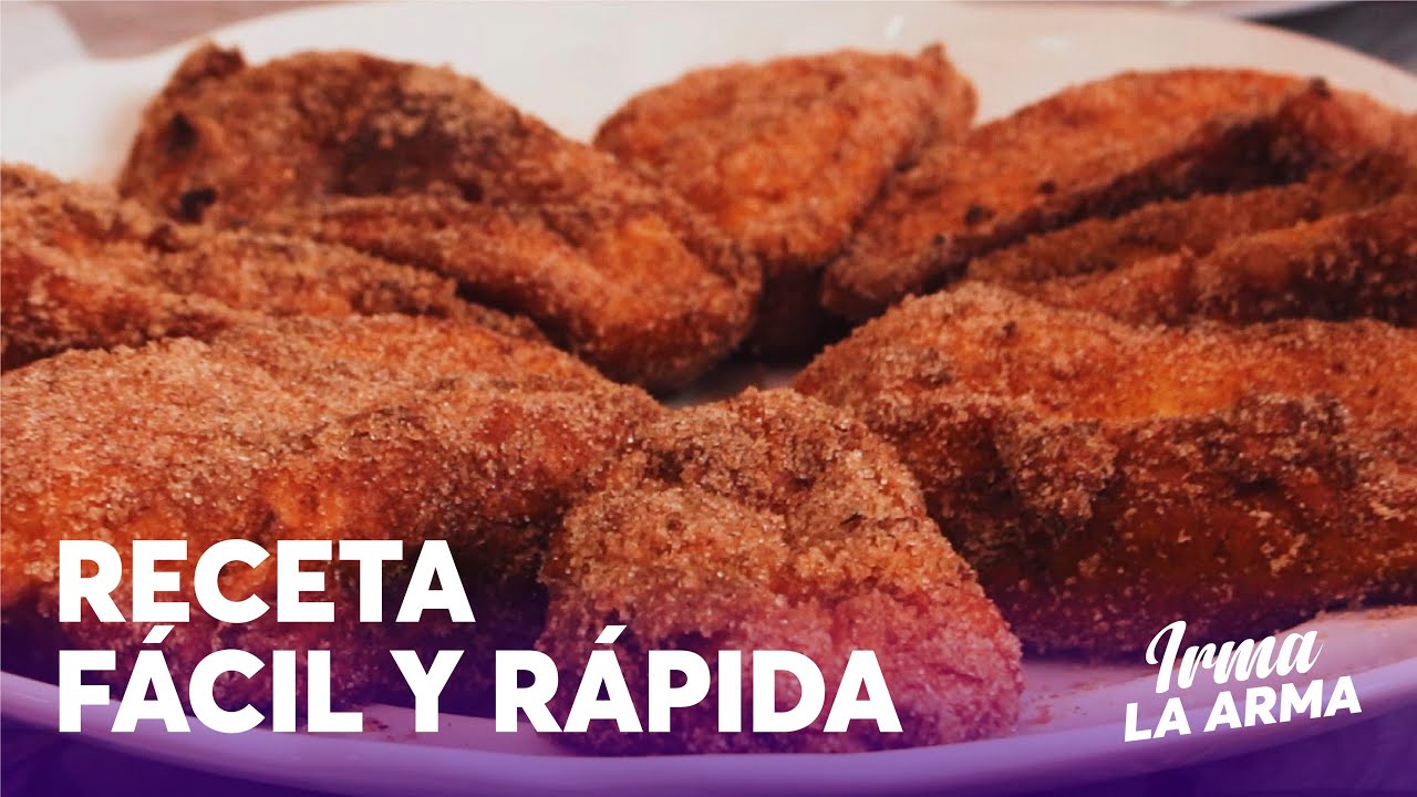 COCINA CON IRMA SORIANO: TORRIJAS - RECETA FÁCIL Y RÁPIDA