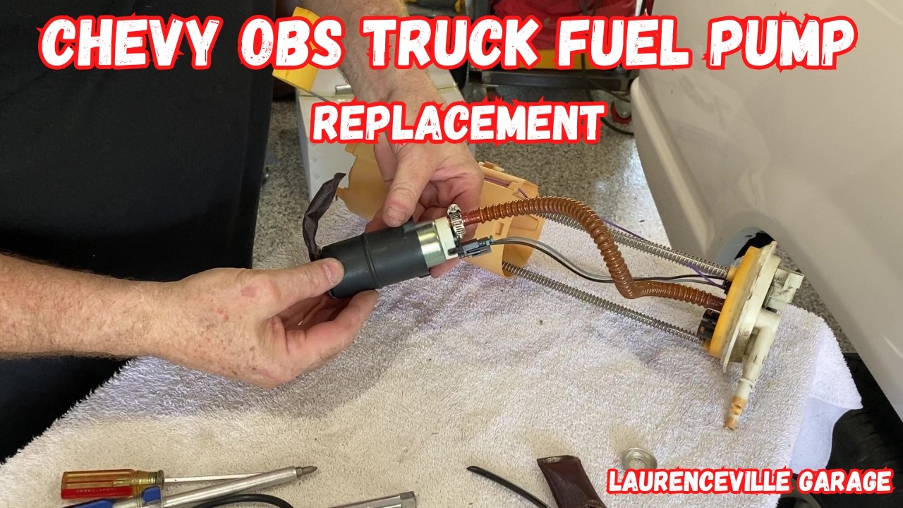 1998 Chevy GMC K2500 OBS Truck Fuel Pump Replacement