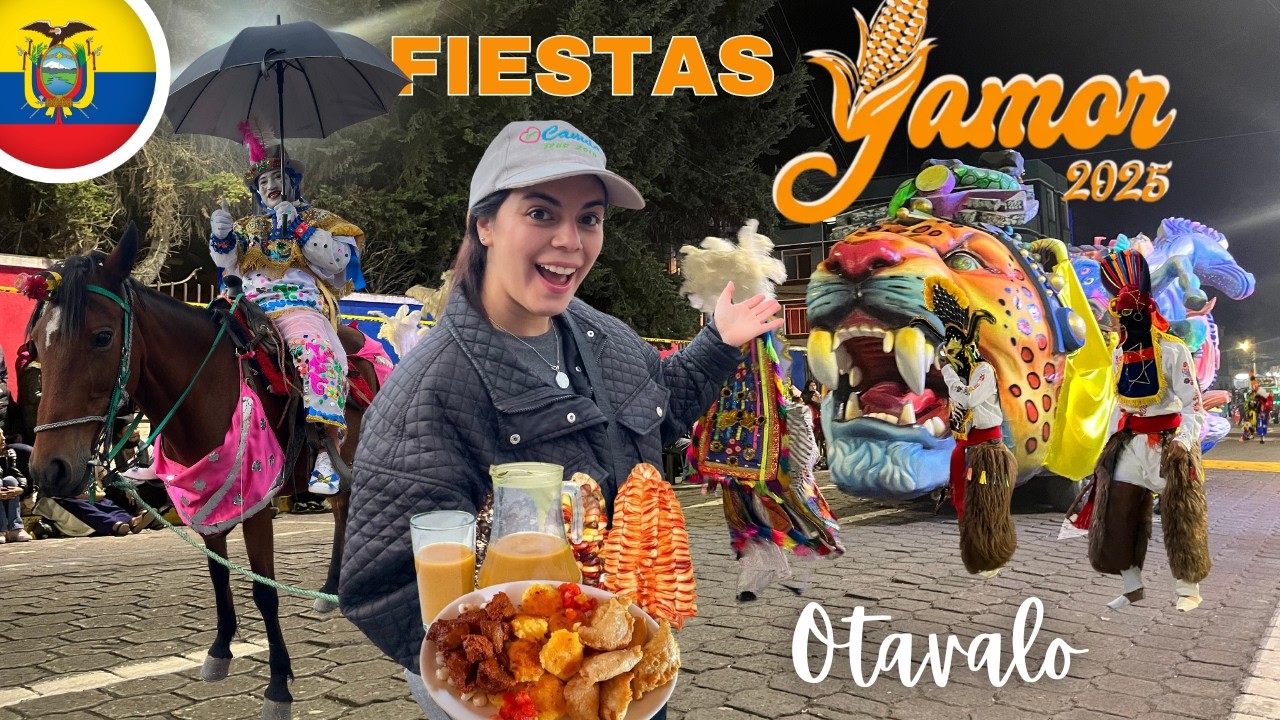 Fiestas de YAMOR en Otavalo Ecuador 🇪🇨l Tradición, cultura y comida típica ecuatoriana - Geleocos