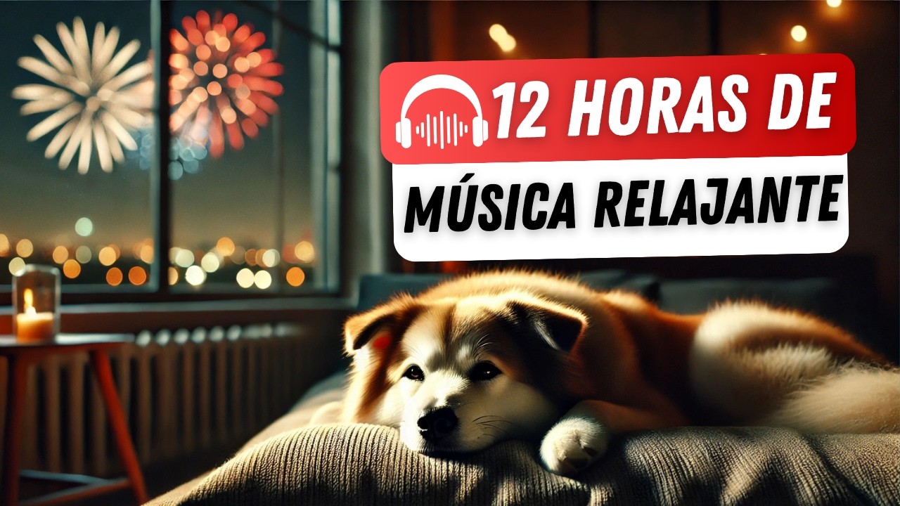 🐶🎶 M&uacute;sica para perros con miedo a la pirotecnia y fuegos artificiales