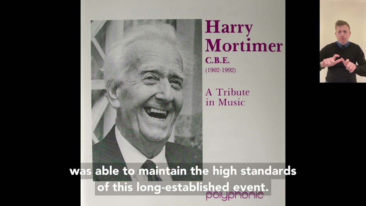 Harry Mortimer biography
