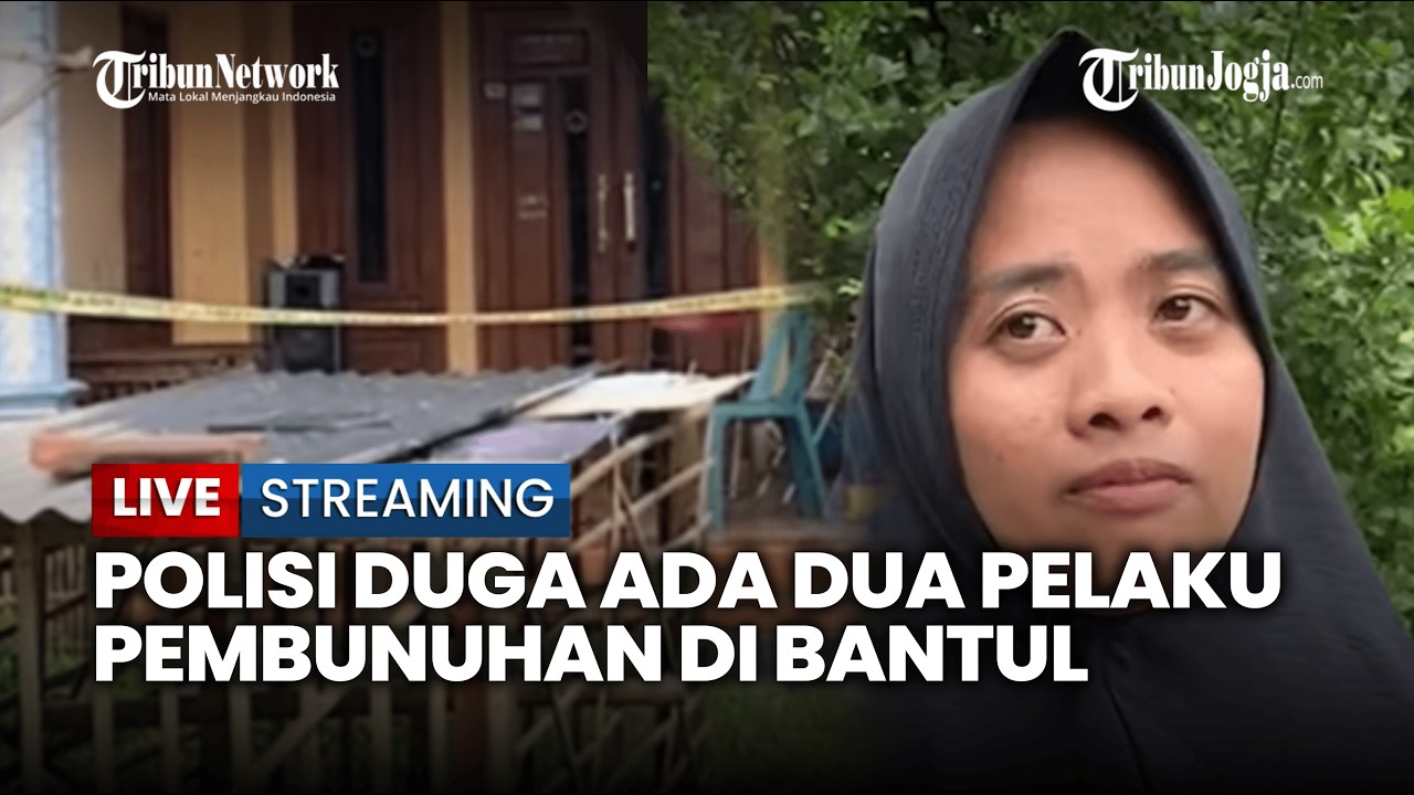 🔴TERKUAK MISTERI PEMBUNUHAN BERATRIBUT DI BANTUL, POLISI DUGA DUA PELAKU DATANG DARI ARAH TIMUR