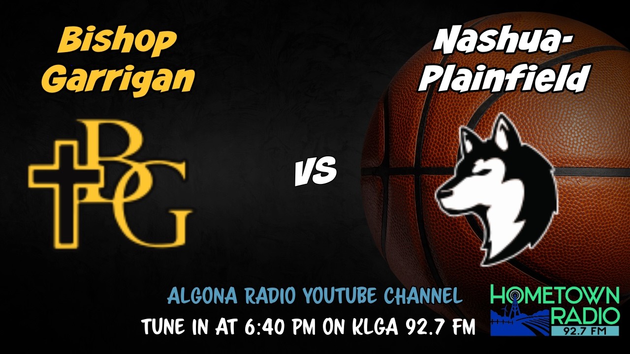 Bishop Garrigan vs. Nashua-Plainfield Boys Postseason Basketball