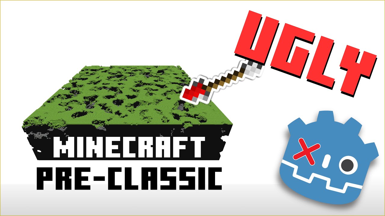Rebuilding Pre Classic Minecraft in Godot, but it gets harder every version