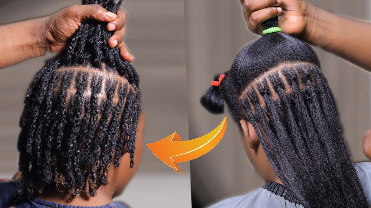 TEMPORARY DREADLOCKS To  Look Like Natural Dreads | From LONG HAIR.