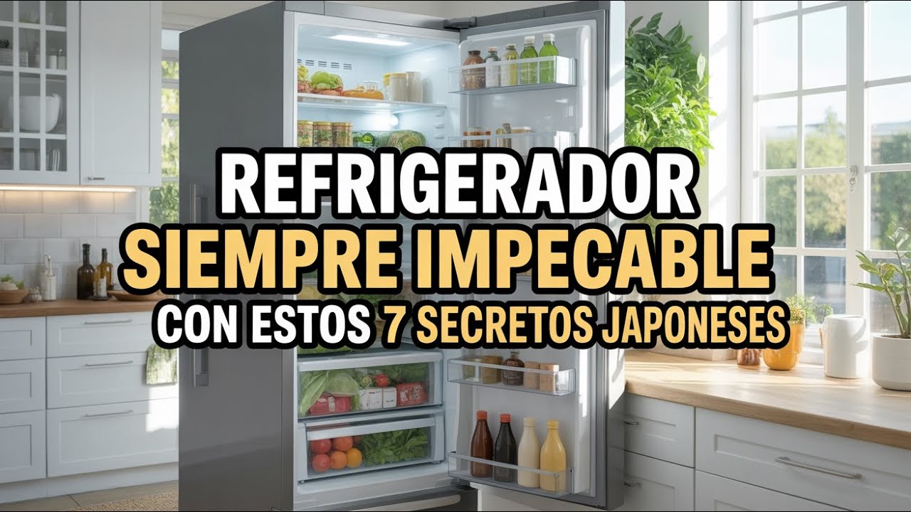 Refrigerador Desordenado 7 Reglas Japonesas para Mantenerlo Impecable - Minimalismo Japonés