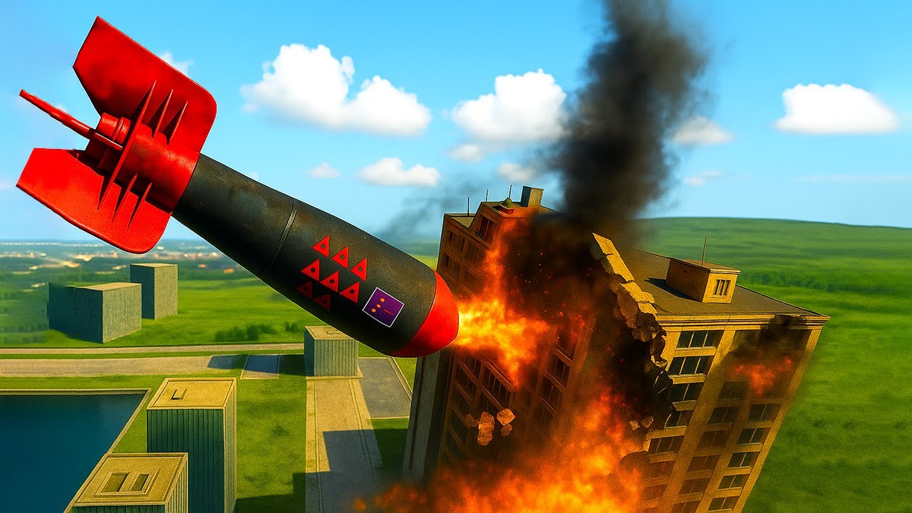 Throwing Every Nuclear Bomb in Gmod