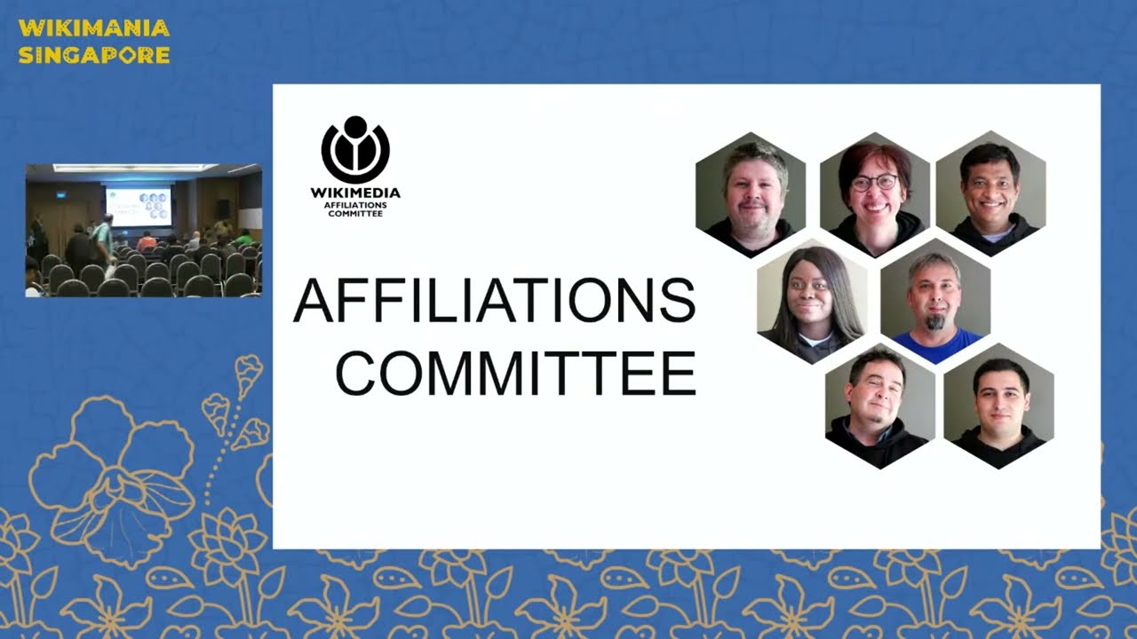 Updates from the Wikimedia Affiliations Committee (AffCom) | #Wikimania2023