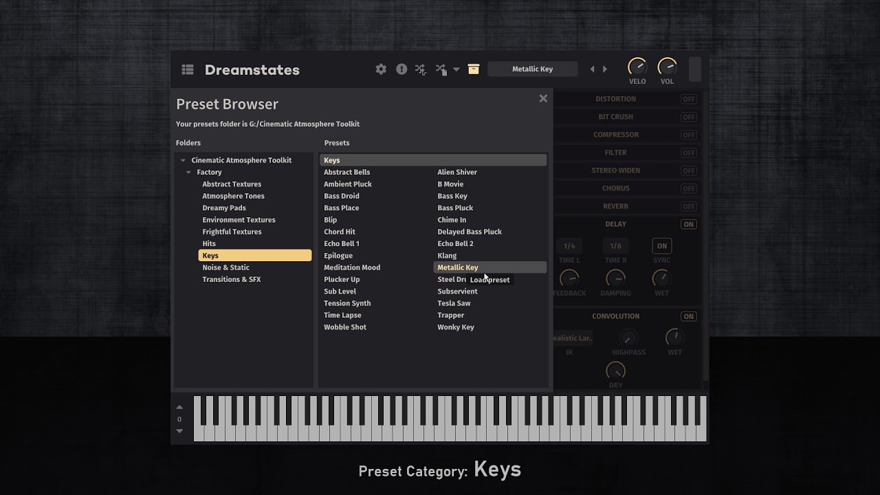 Cinematic Atmosphere Toolkit - Overview - Mirage VST/AU Library Collection