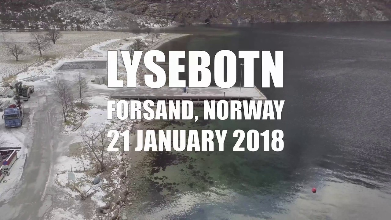 Lysebotn in 4K, Forsand, Norway