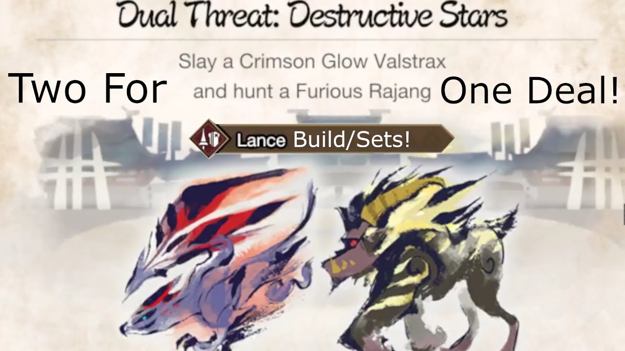 Event Quest Sweet Sixteen and some Lance Builds/Sets - Monster Hunter Rise: Sunbreak