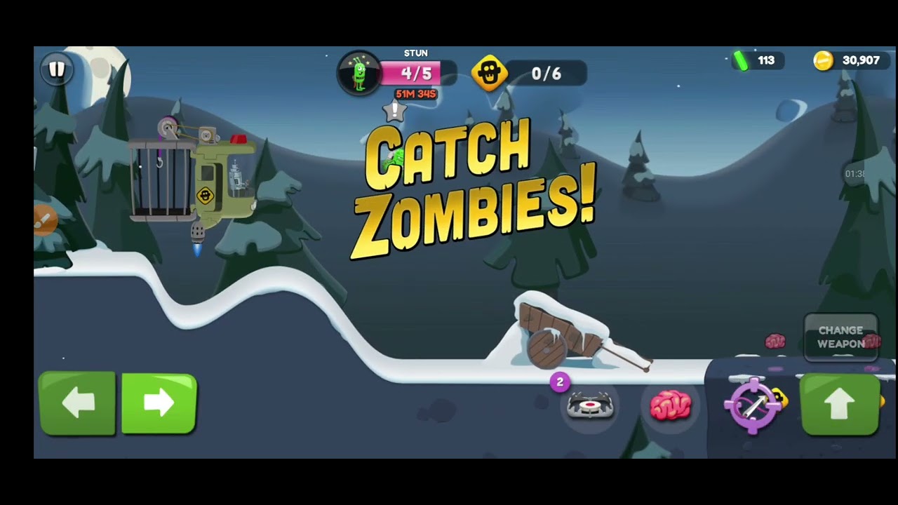 Pegando o chefe do primeiro mundo do zombie catchers 