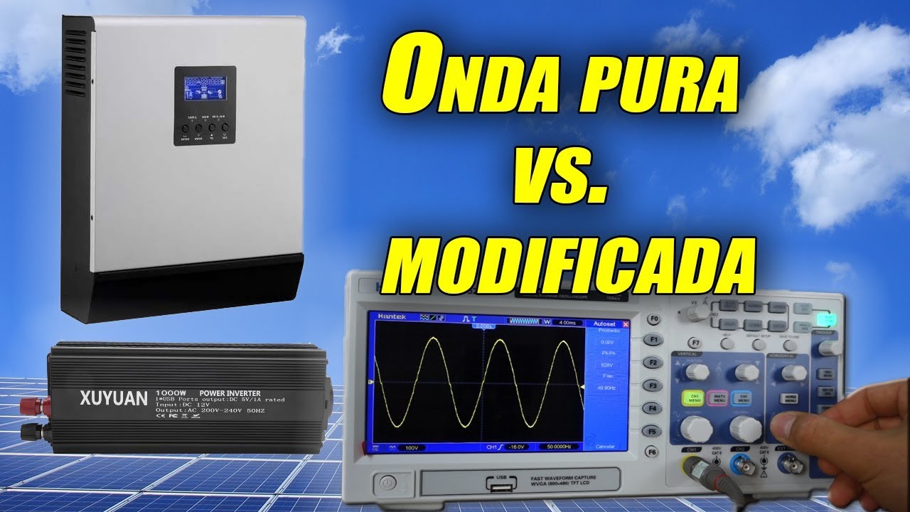 Inversor Onda Pura vs. Modificada.