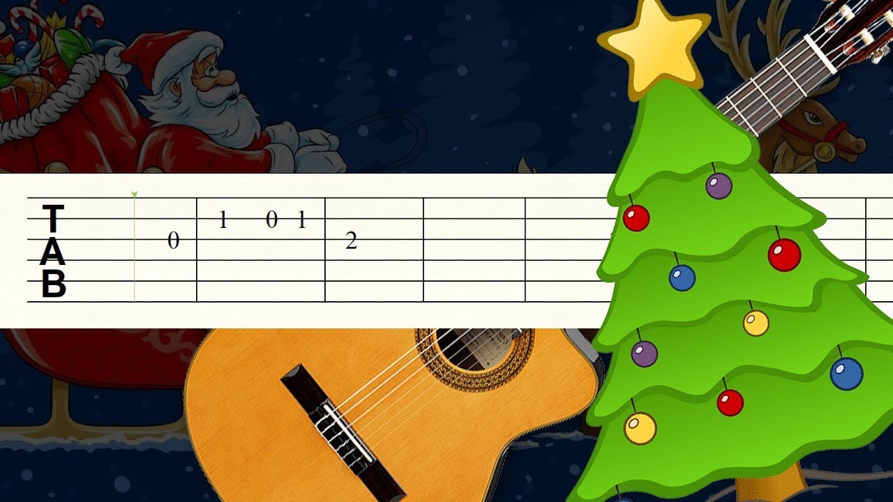 Feliz Navidad / Guitarra / Tutorial / Tablatura