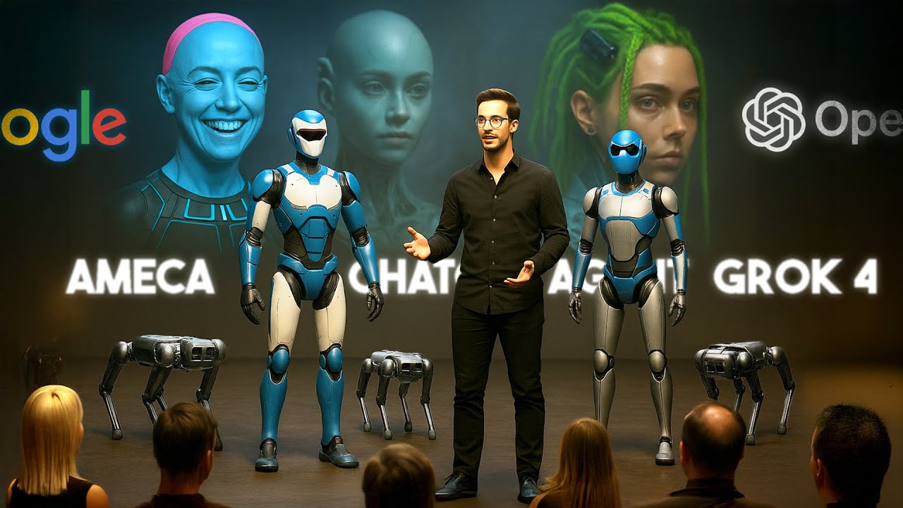 SHOCKING AI That Went Too Far This Month: OpenAI AGENT, Grok 4, AI Robot Attacks, New AMECA...