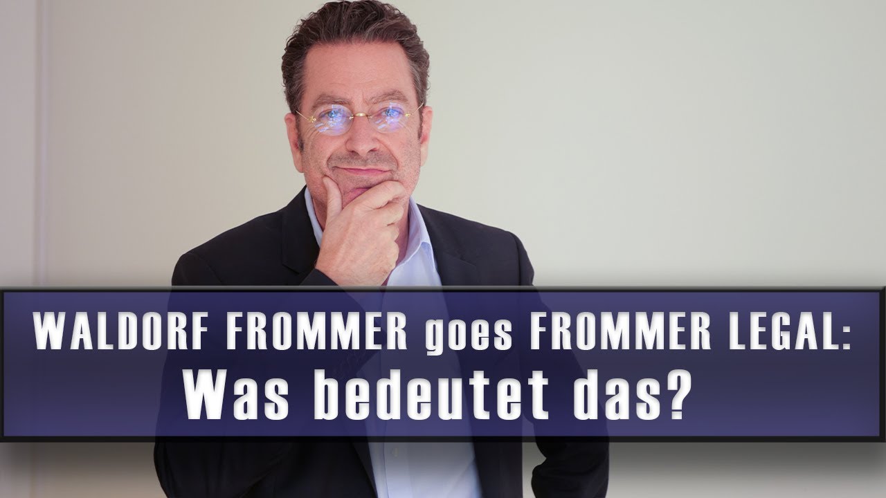 Waldorf Frommer goes frommer.legal - was heisst das für die Filesharing Abmahnungen?