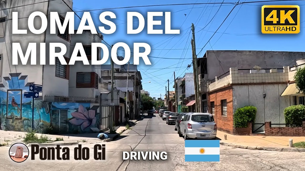 LA CIUDAD de LOMAS DEL MIRADOR [CALLES de LA MATANZA] #driving TOUR 4k 2024 BUENOS AIRES - ARGENTINA