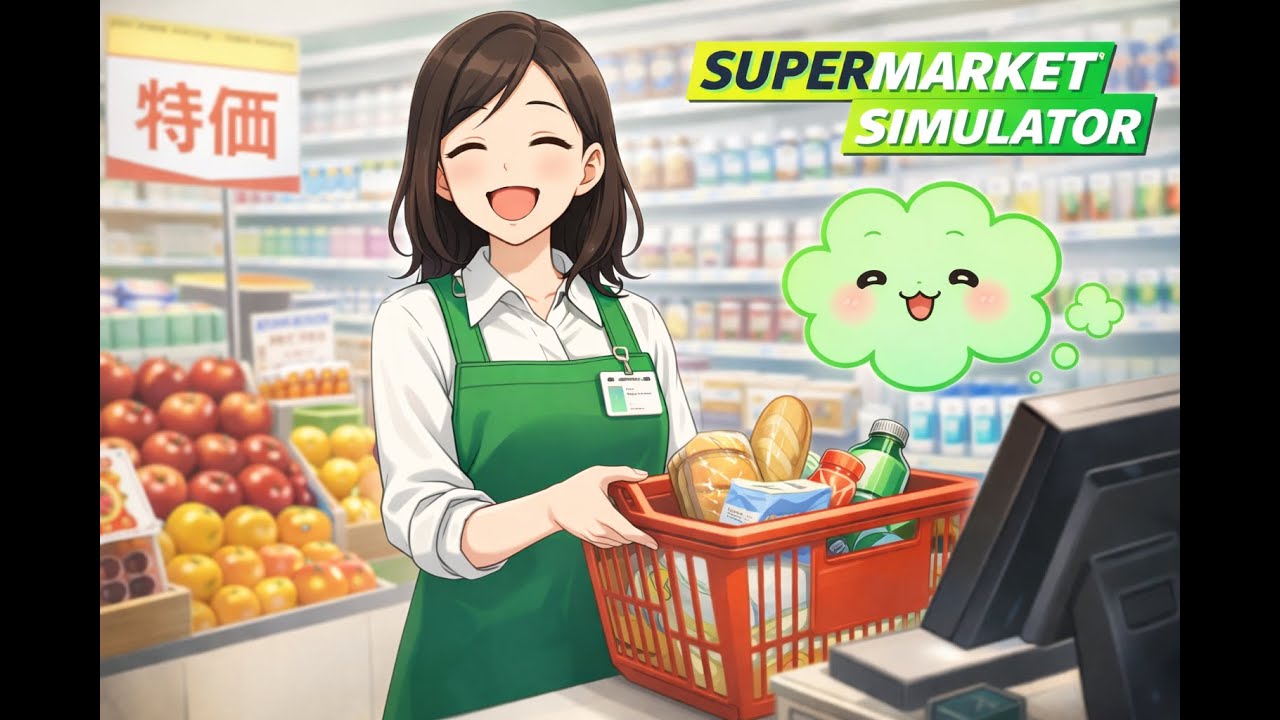 【スーパーマーケットシミュレーター】スーパー経営しつつ正月帰省の思い出をば。 #supermarketsimulator  #スーパーマーケットシミュレーター  #ゲーム配信 #ゲーム実況 #舞台女優