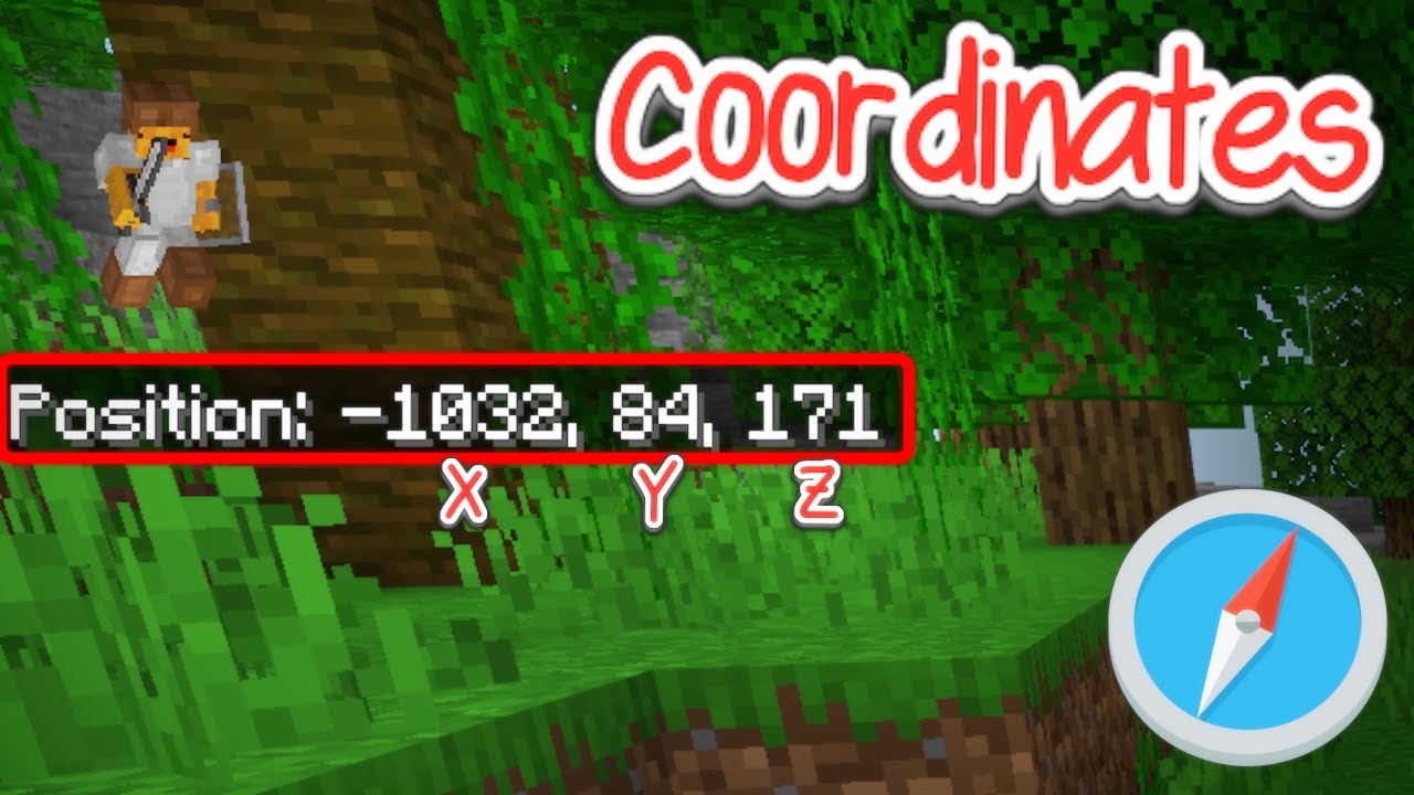 Как понять и использовать координаты в Minecraft! (1.21+)