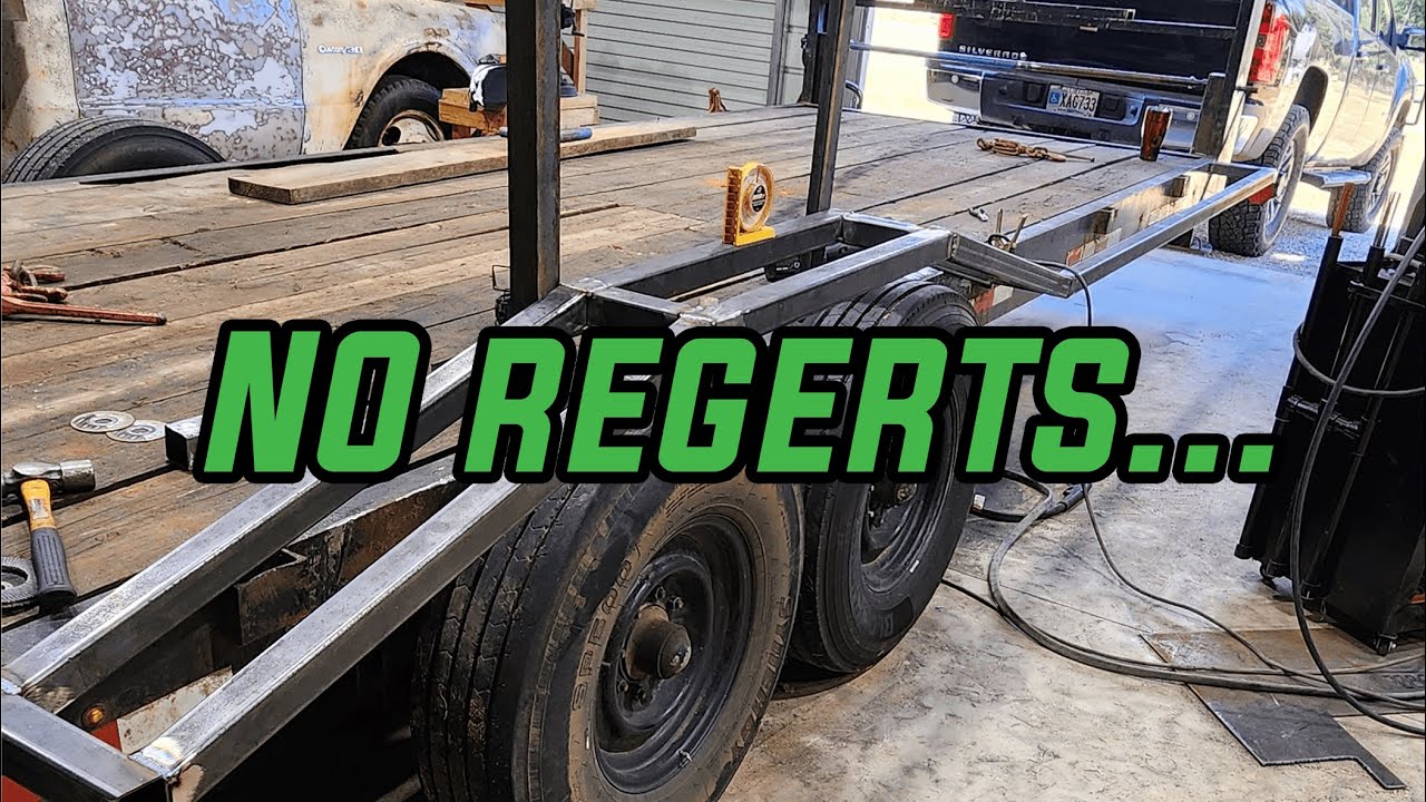 Custom Gooseneck Trailer Gets Drive Over Fenders
