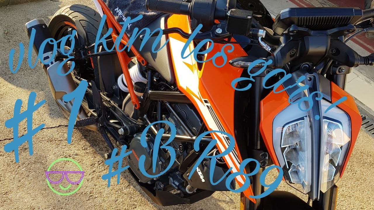 KTM DUKE 125! TEST ACCELERATION ET VMAX!