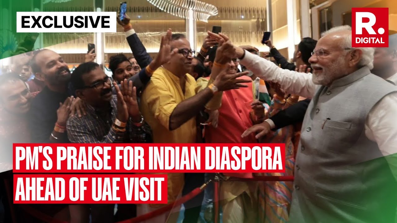 PM Modi Praises Indian Diaspora on &lsquo;X&rsquo; as he Embarks on UAE Visit