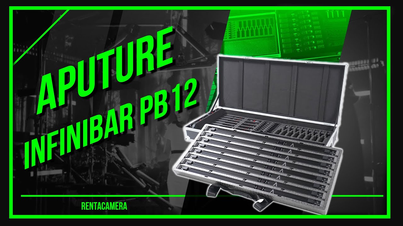51 КИЛОГРАММ СВЕТА | APUTURE INFINIBAR PB12 8-LIGHT KIT