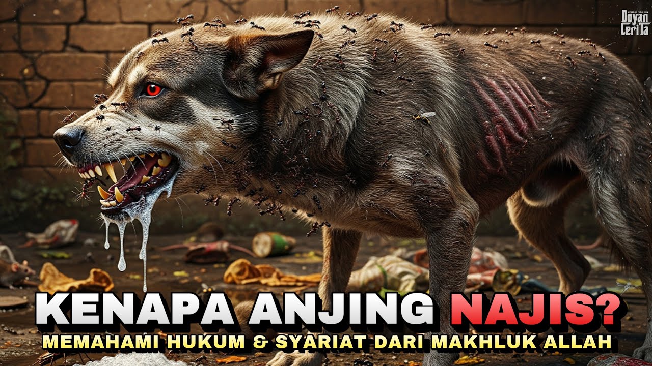 Kenapa Anjing Najis ❓️ Jawaban Ulama, Sains & Quran Mengejutkan 😱 Najis ≠ Dosa ⁉️
