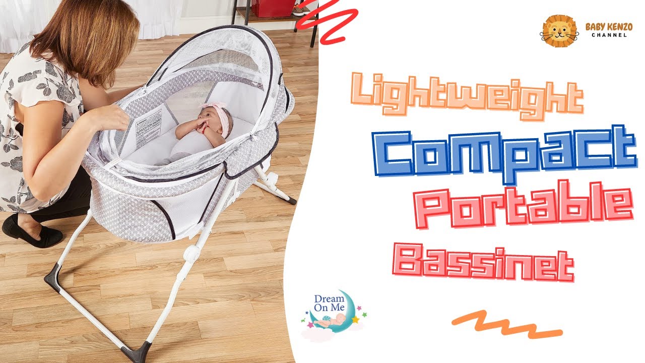 Upgrade Your 👶 Baby's Sleep with the Dream On Me Karley Plus Bassinet !!