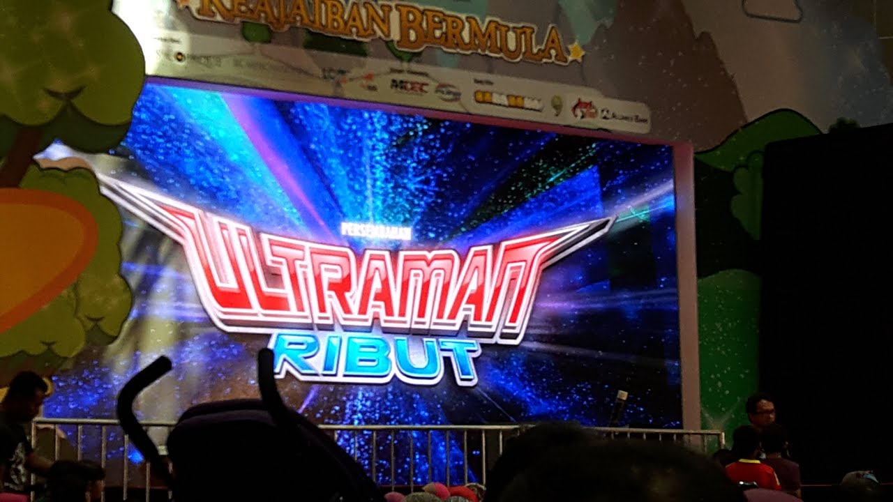 Segmen Ultraman Ribut - Karnival Upin Ipin 2015 di MAEPS, Selangor