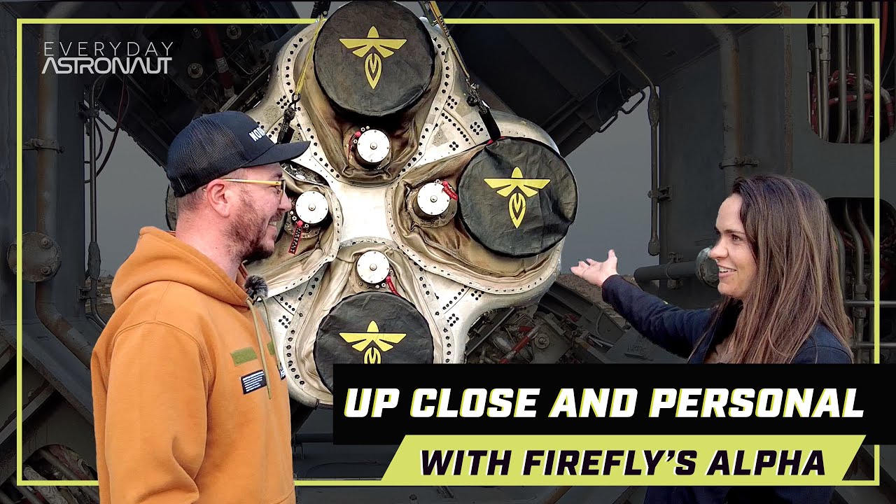 Up close and personal with Firefly's Alpha rocket!