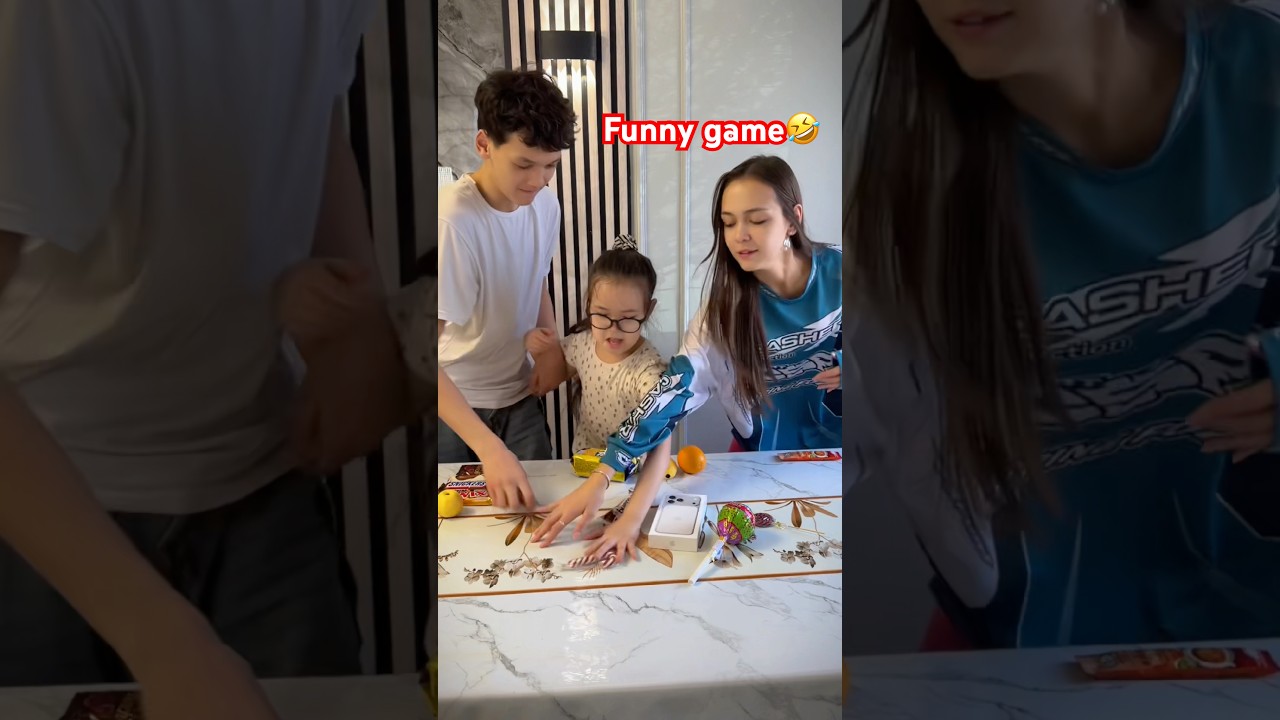 Забавная игра с моей семьей 🤣 #aruzhanm #mambitaliaruzhan #funny
