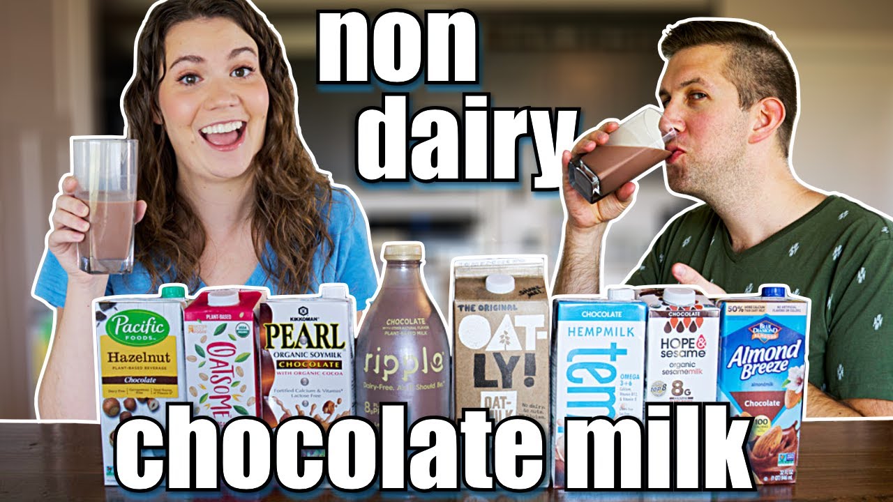 Which non-dairy chocolate milk is the best? | Taste Test