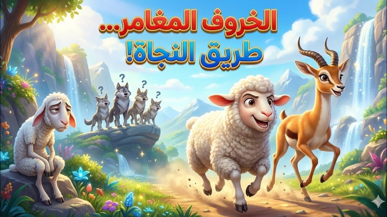 الخروف المغامر _ حدوتة قبل النوم #حواديت 