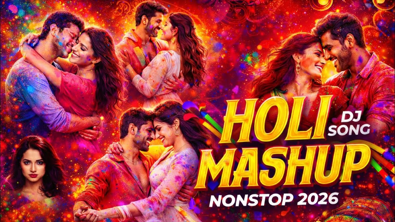 Holi 2026 DJ Remix Song | Rang Leke Khelte Dance Mix | New Bollywood Holi Song | Festival Special 