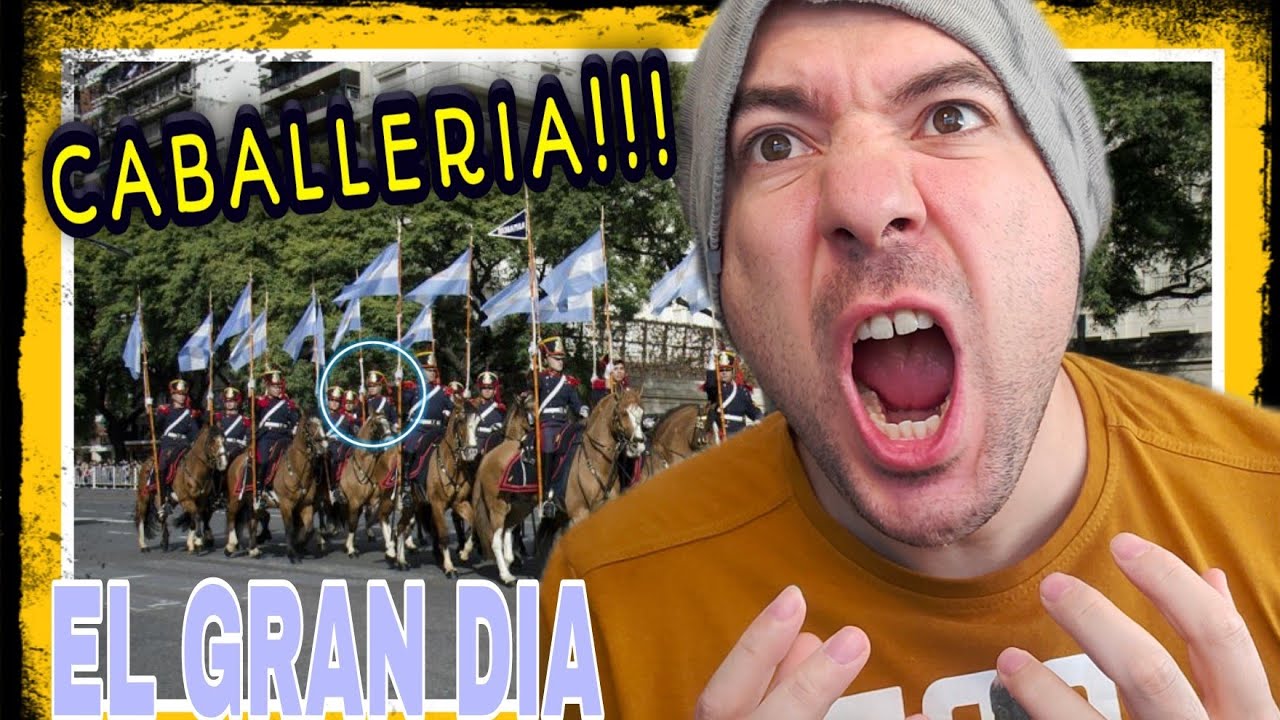 Español REACCIONA a DESFILE DIA DEL EJERCITO ARGENTINO (APASIONANTE)