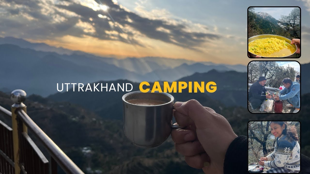 Uttrakhand camping ❤️ #uttrakhand #uttrakandi #vlogging #camping #enjoyingday #chamba 