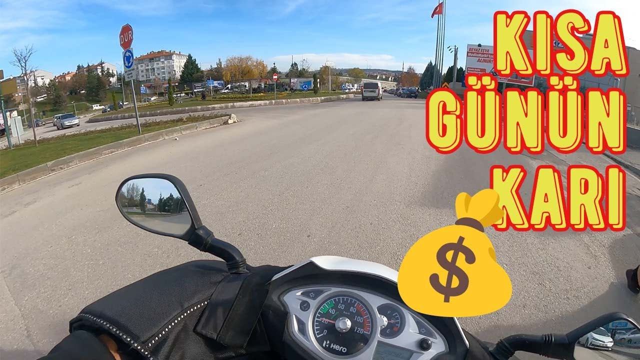 Part Time Kurye Ne Kadar Kazanır | Yemeksepeti Express | MotoVlog