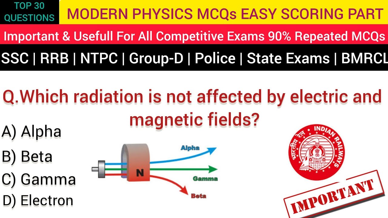 Physics MCQs| Physics MCQs For all competitive exams|#rrbntpc,#physics,#ssccgl
