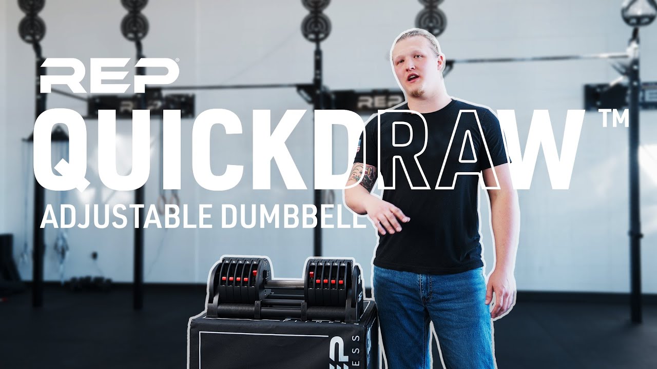 REP QuickDraw™ Adjustable Dumbbell: In-Depth Technology & Benefits Explained