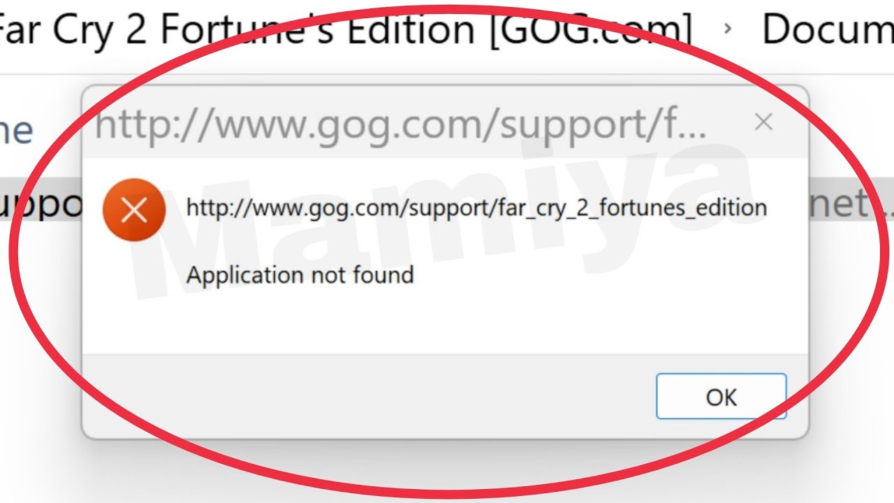 Pc || Fix Application not found Problem Solve