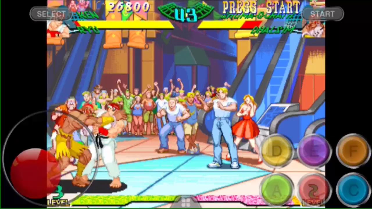 STREET FIGHTER VS MARVEL NO IPHONE - LIVE GAMEPLAY -0