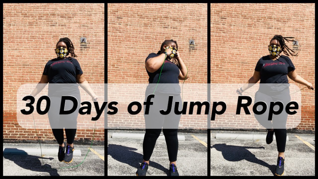 Jumping Rope For 30 Days | Weight Loss | Plus Size Fitness