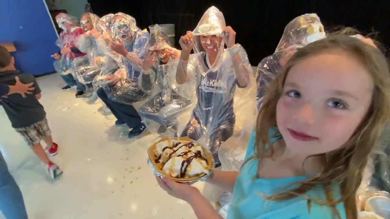 Boosterthon Pie Throwing