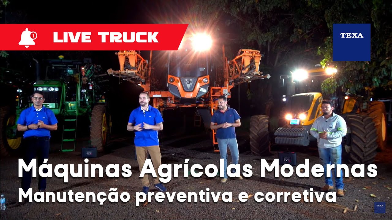 LIVE - Manutenção preventiva e corretiva das máquinas agrícolas modernas