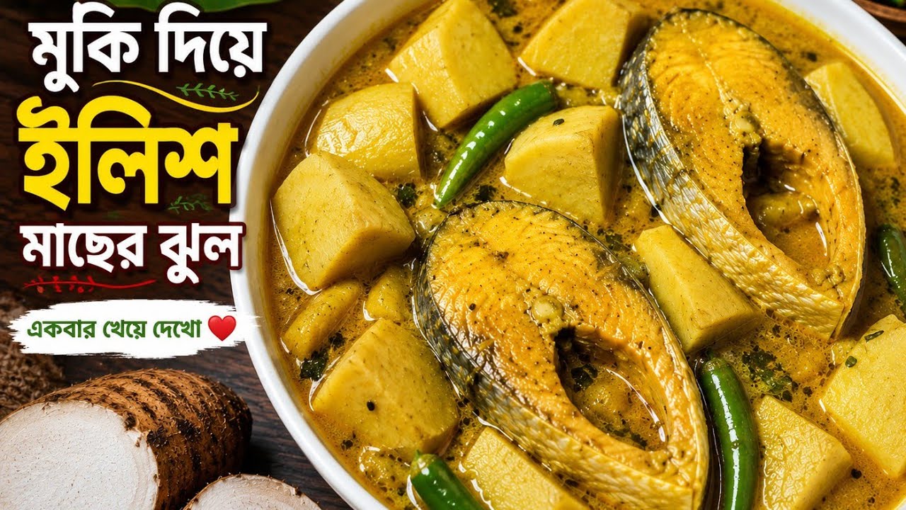 এরকম মুকি দিয়ে ইলিশ মাছ কে কে পছন্দ করো? আমার অনেক পছন্দের এই রেসিপি👌👌❤️❤️