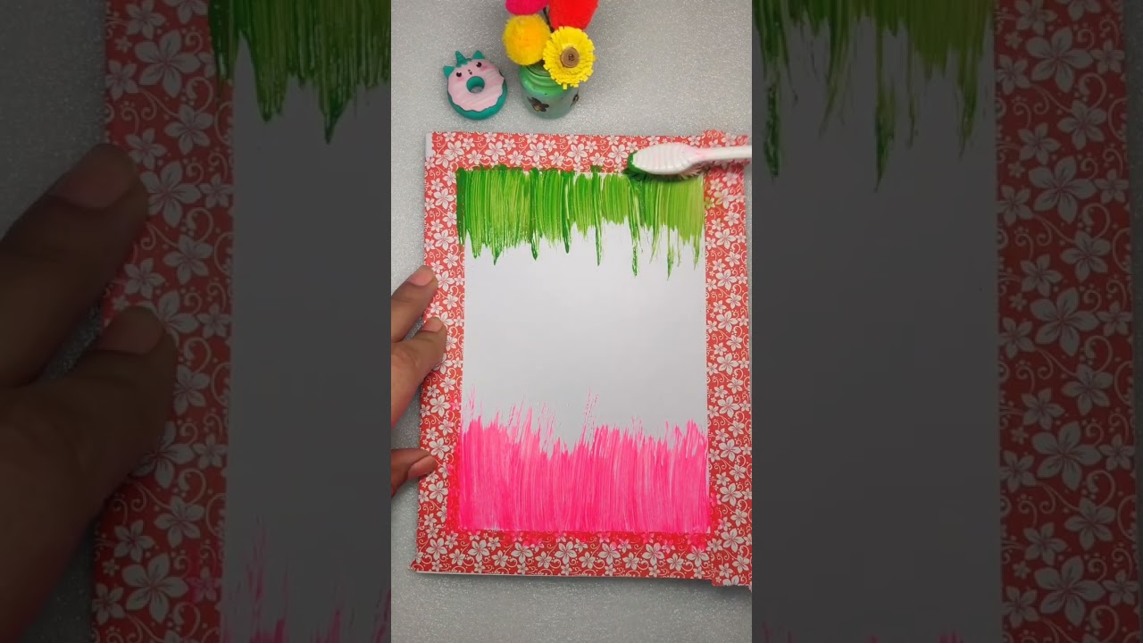 Cheapest Diy Card / Holi Card / Happy Holi 