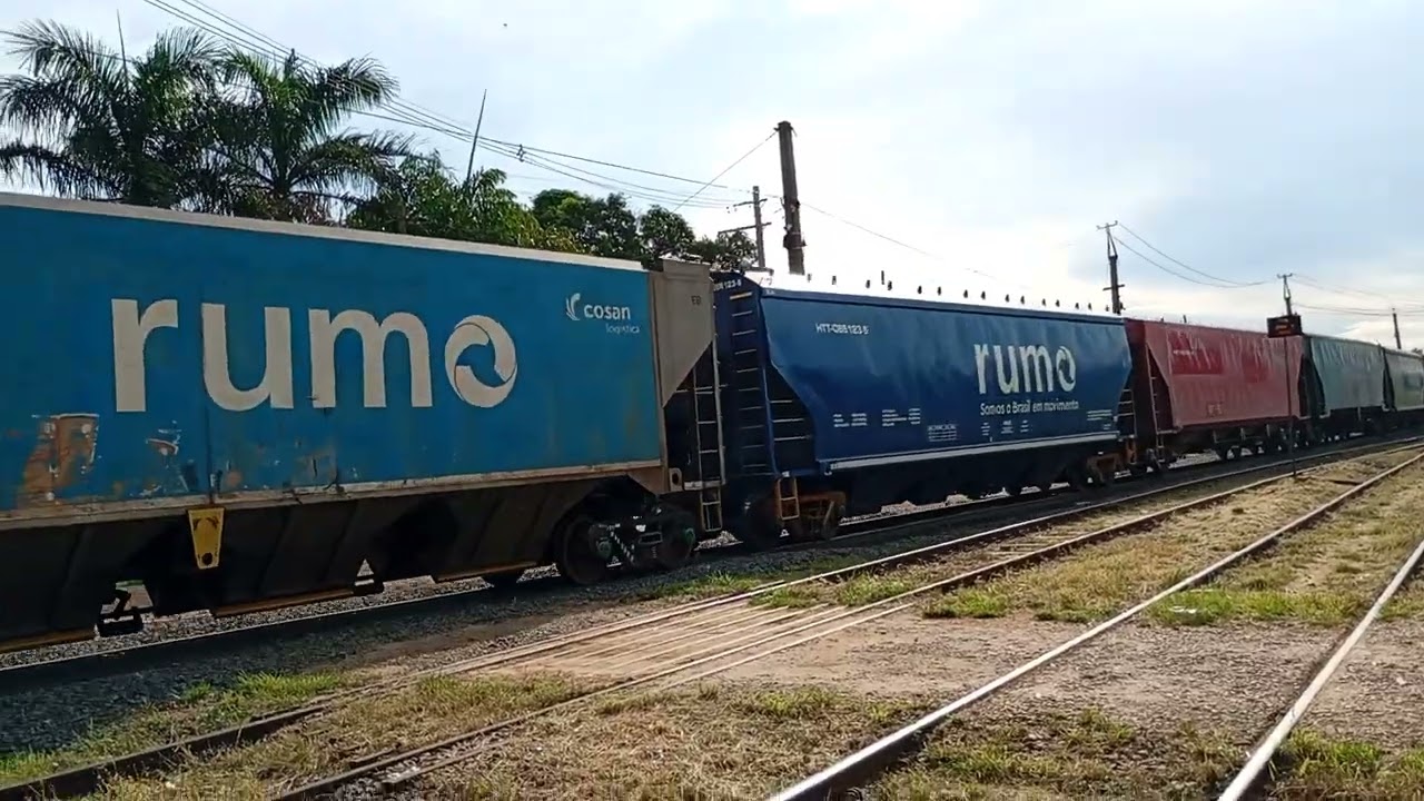 Trem passando por Campinas 